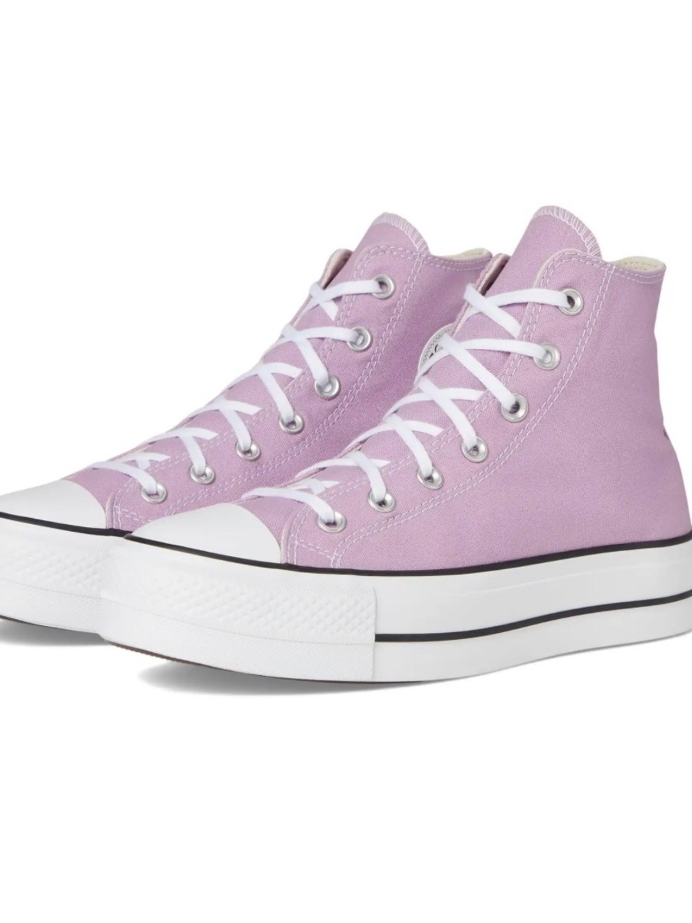 Converse Chuck Taylor All Star High-Top Platform Sneaker in Amethyst Size-9 - Picture 1 of 8